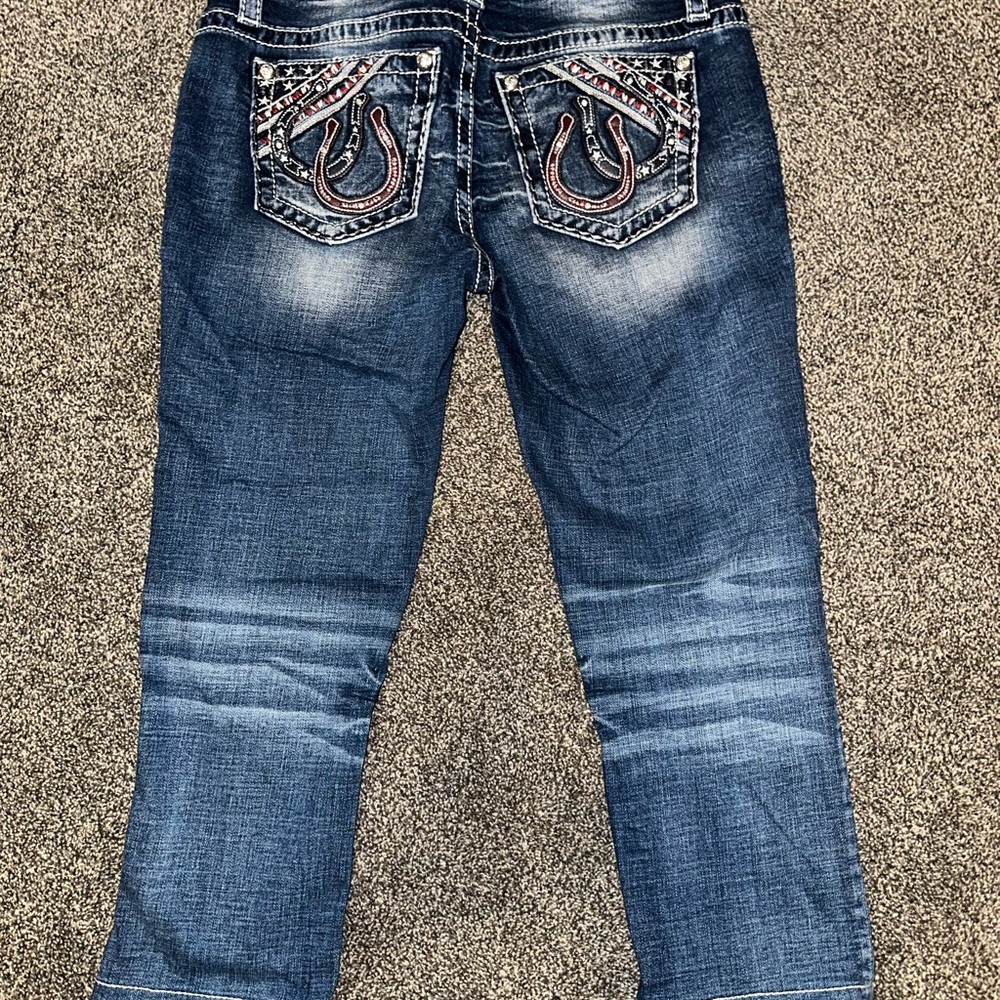 Miss Me cropped jeans